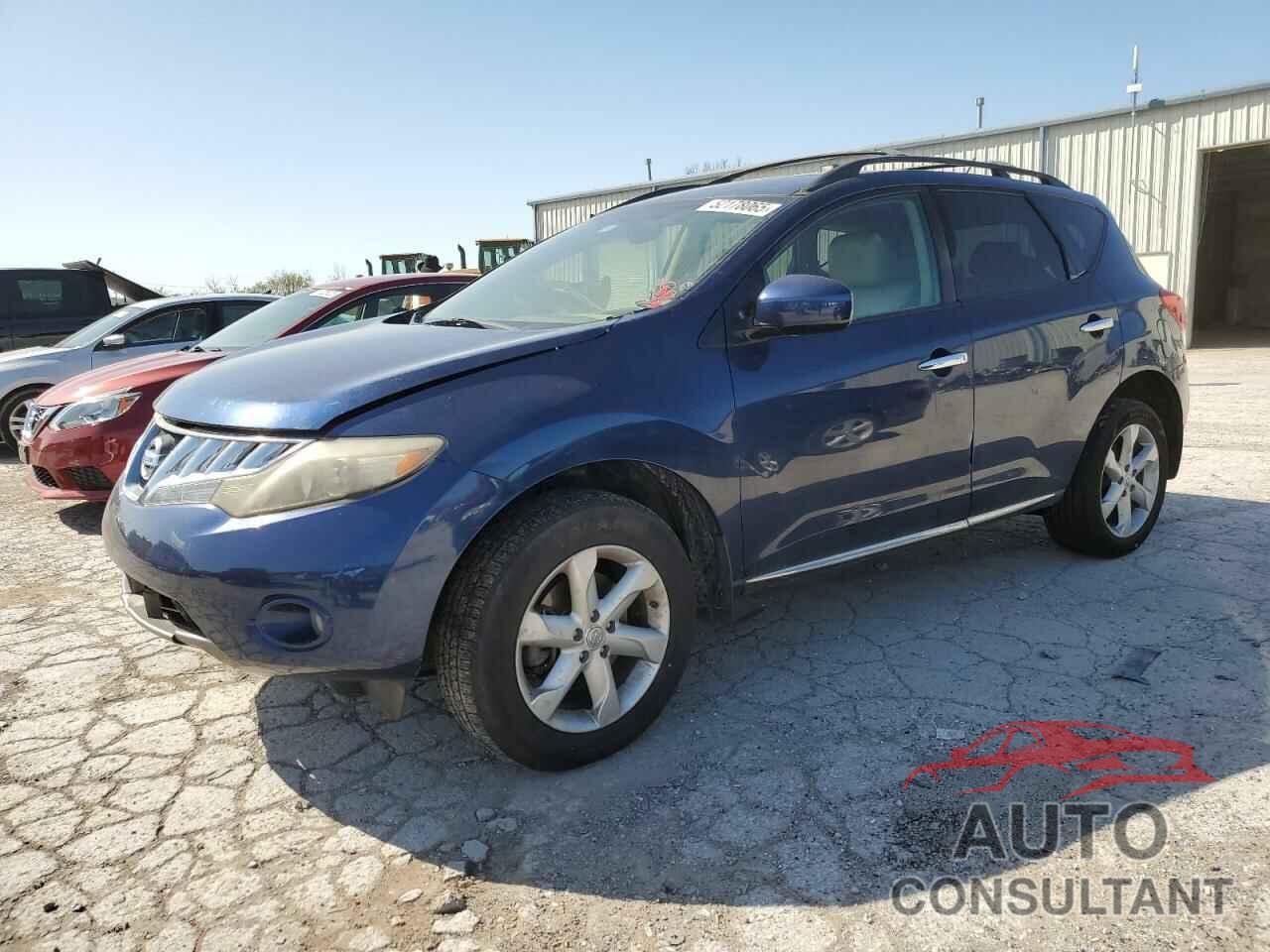 NISSAN MURANO 2010 - JN8AZ1MU4AW008568