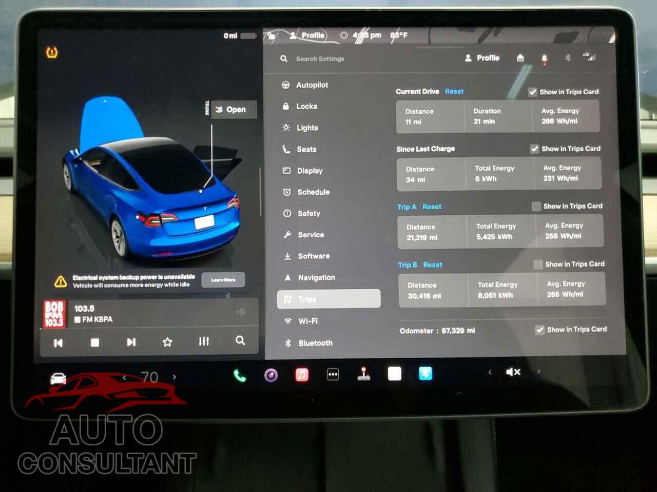TESLA MODEL 3 2022 - 5YJ3E1EA4NF290693