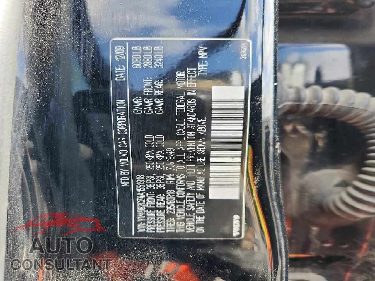 VOLVO XC90 2010 - YV4982CZ4A1551918