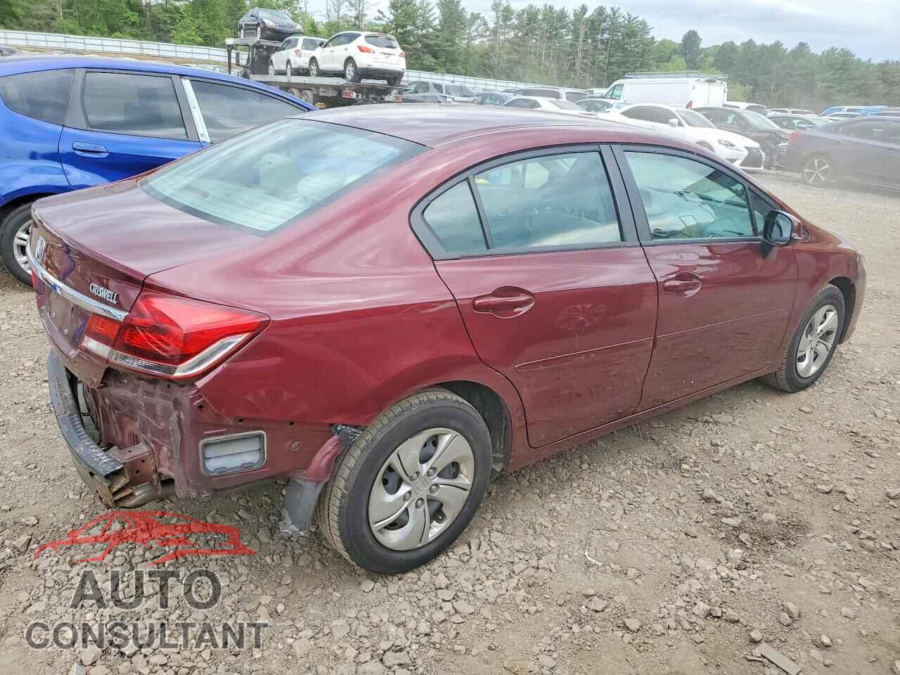 HONDA CIVIC 2013 - 2HGFB2F5XDH595770