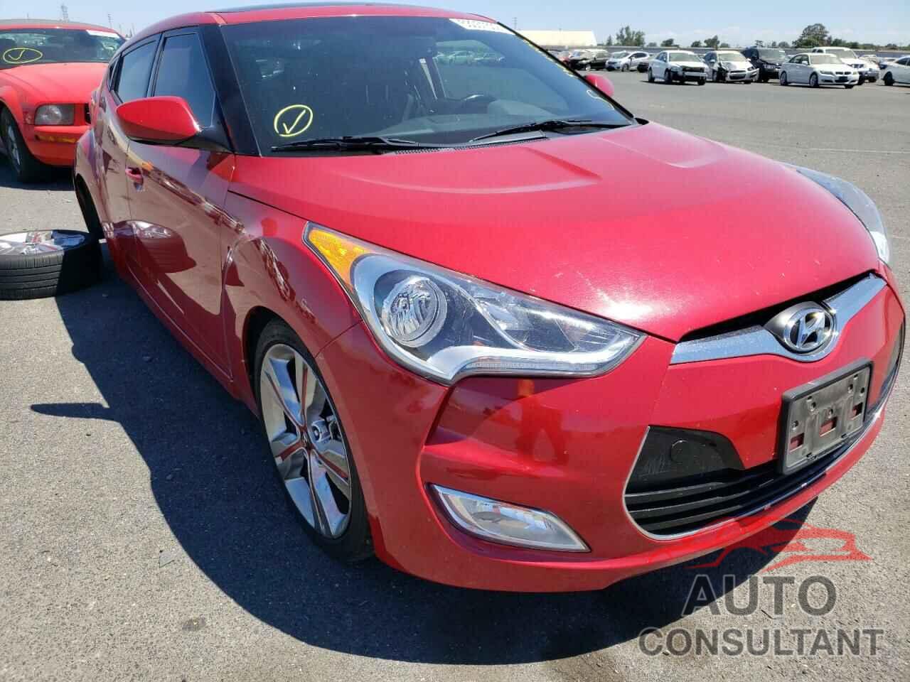 HYUNDAI VELOSTER 2017 - KMHTC6AD4HU316347