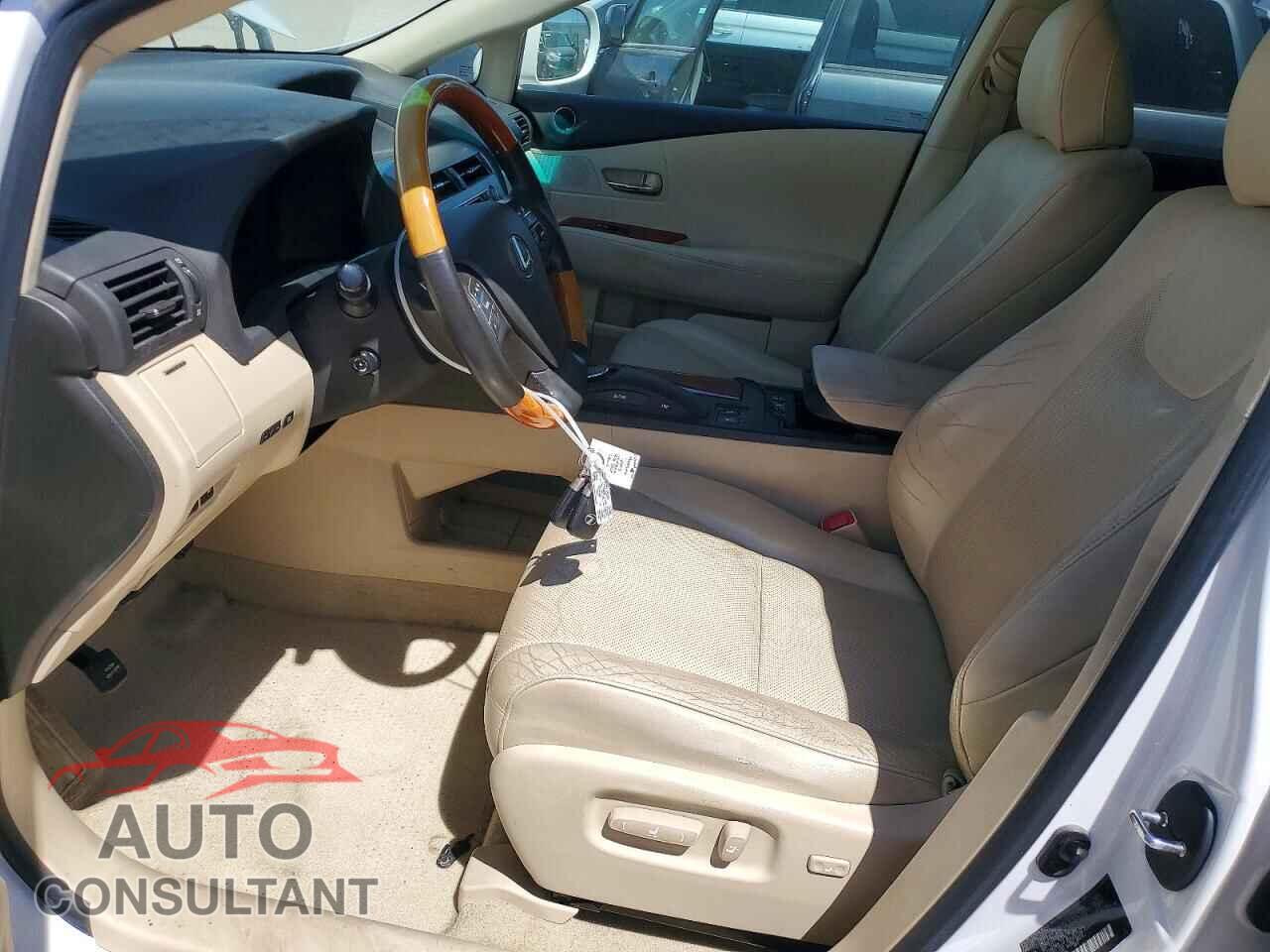LEXUS RX350 2012 - 2T2BK1BA5CC134006