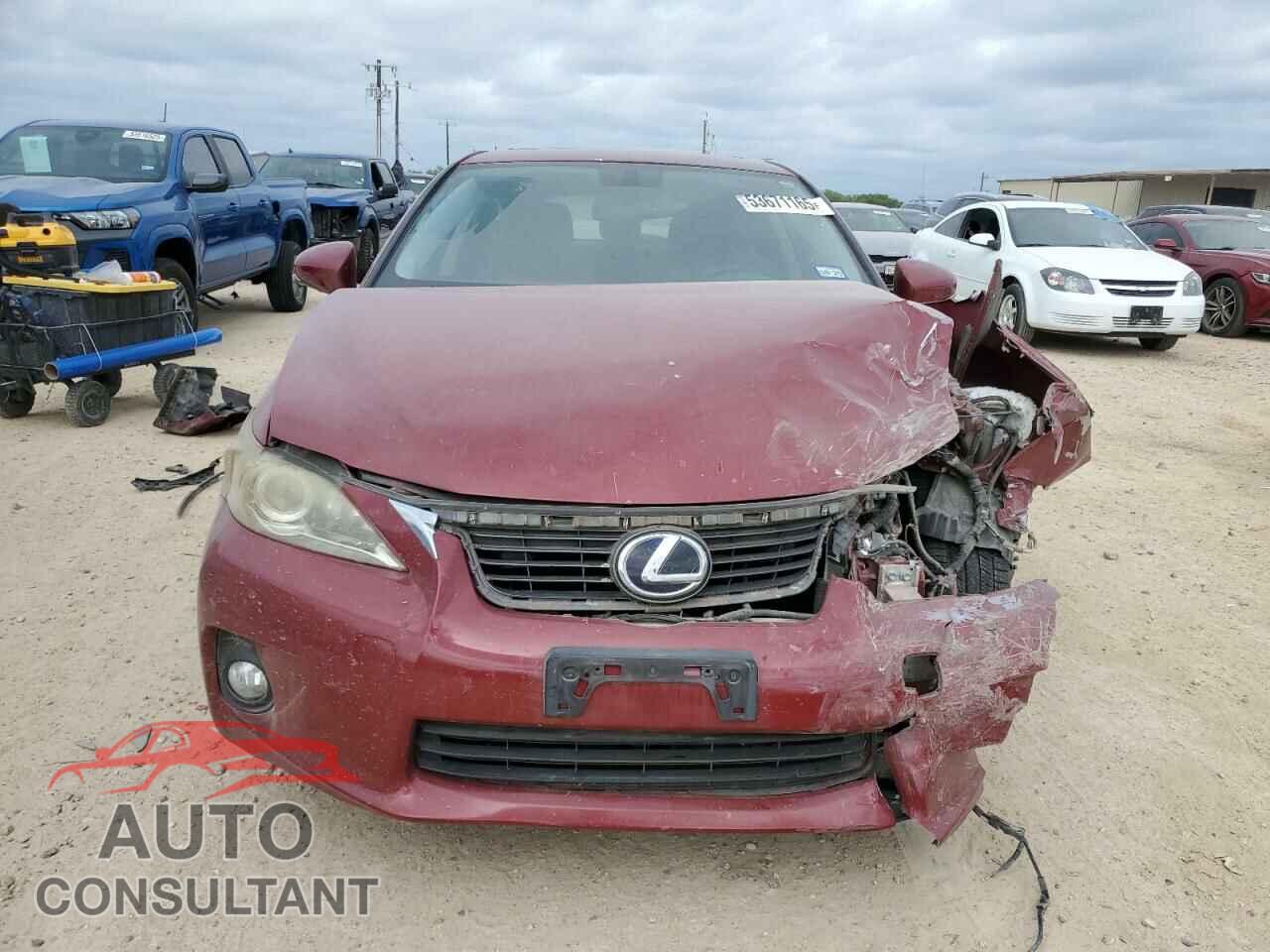 LEXUS CT 200 2012 - JTHKD5BH4C2081038