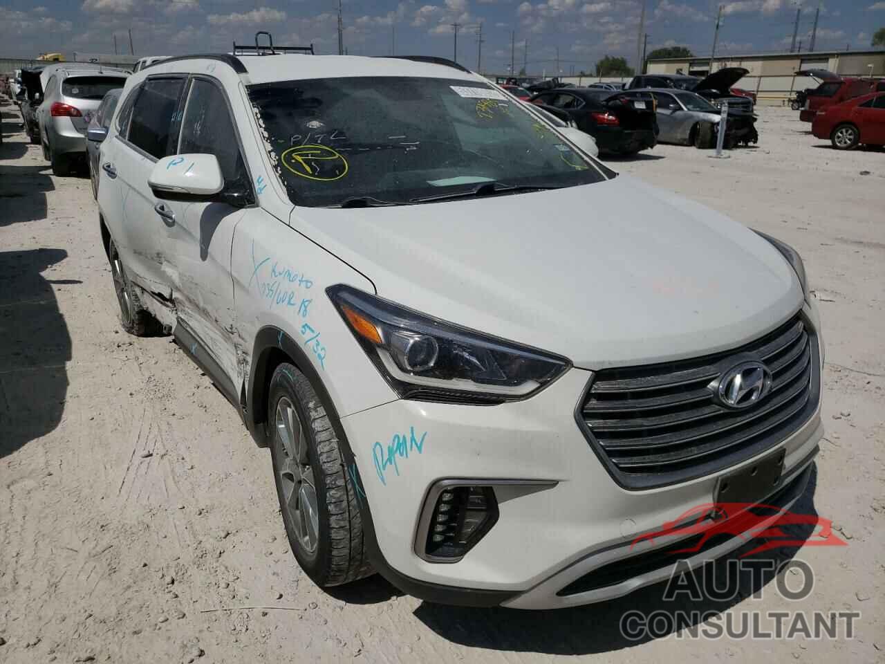 HYUNDAI SANTA FE 2017 - KM8SN4HF9HU231585