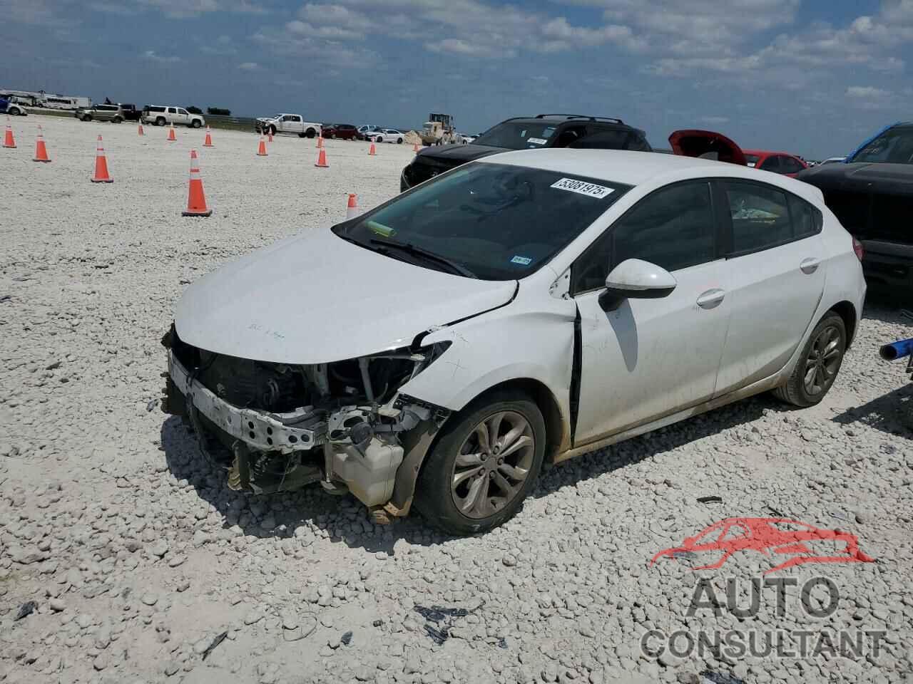 CHEVROLET CRUZE 2019 - 3G1BC6SM0KS573682