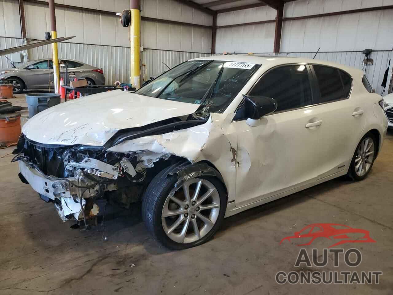 LEXUS CT 200 2012 - JTHKD5BH9C2097350