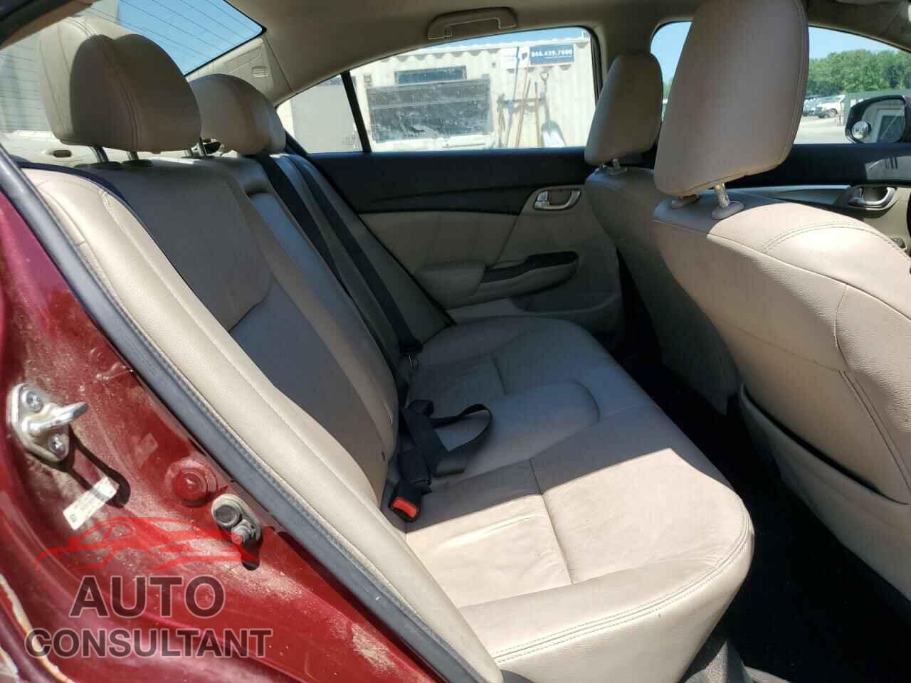 HONDA CIVIC 2013 - 2HGFB2F92DH516224