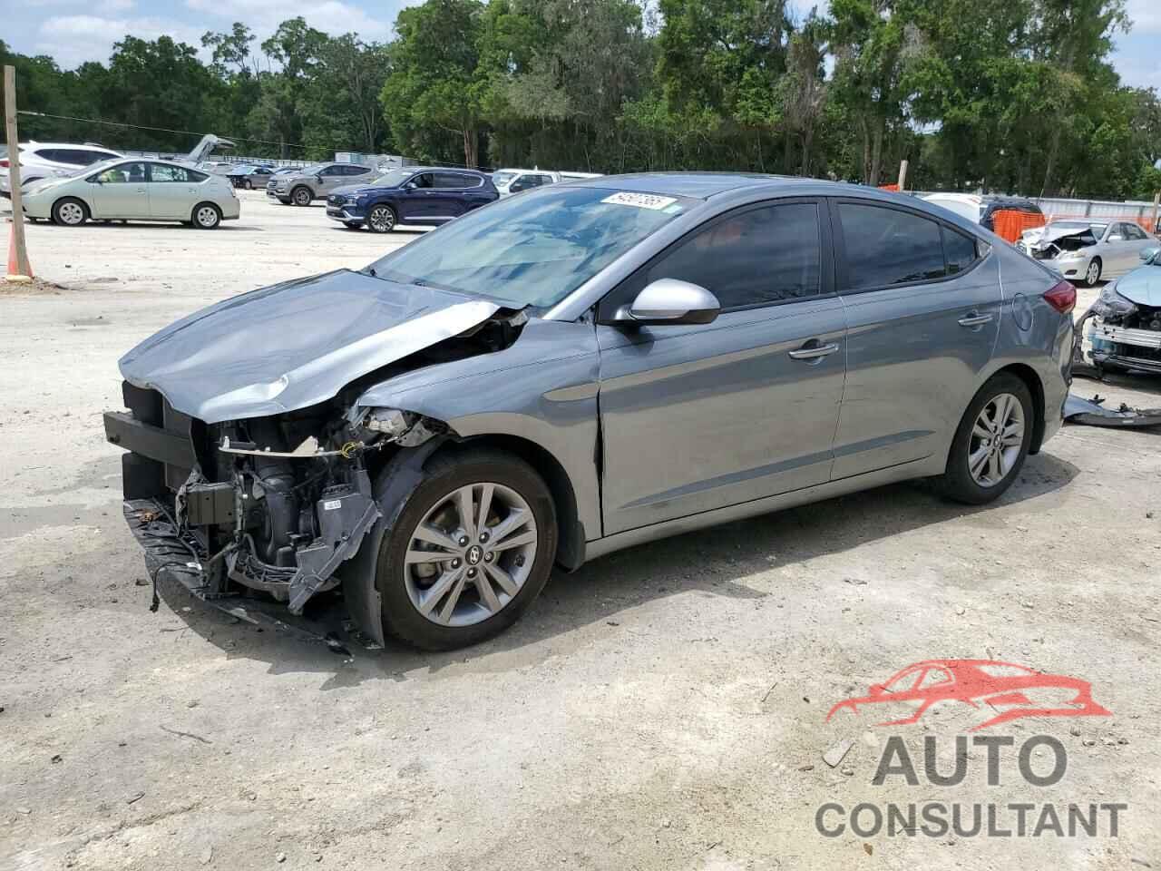 HYUNDAI ELANTRA 2018 - KMHD84LF7JU471361