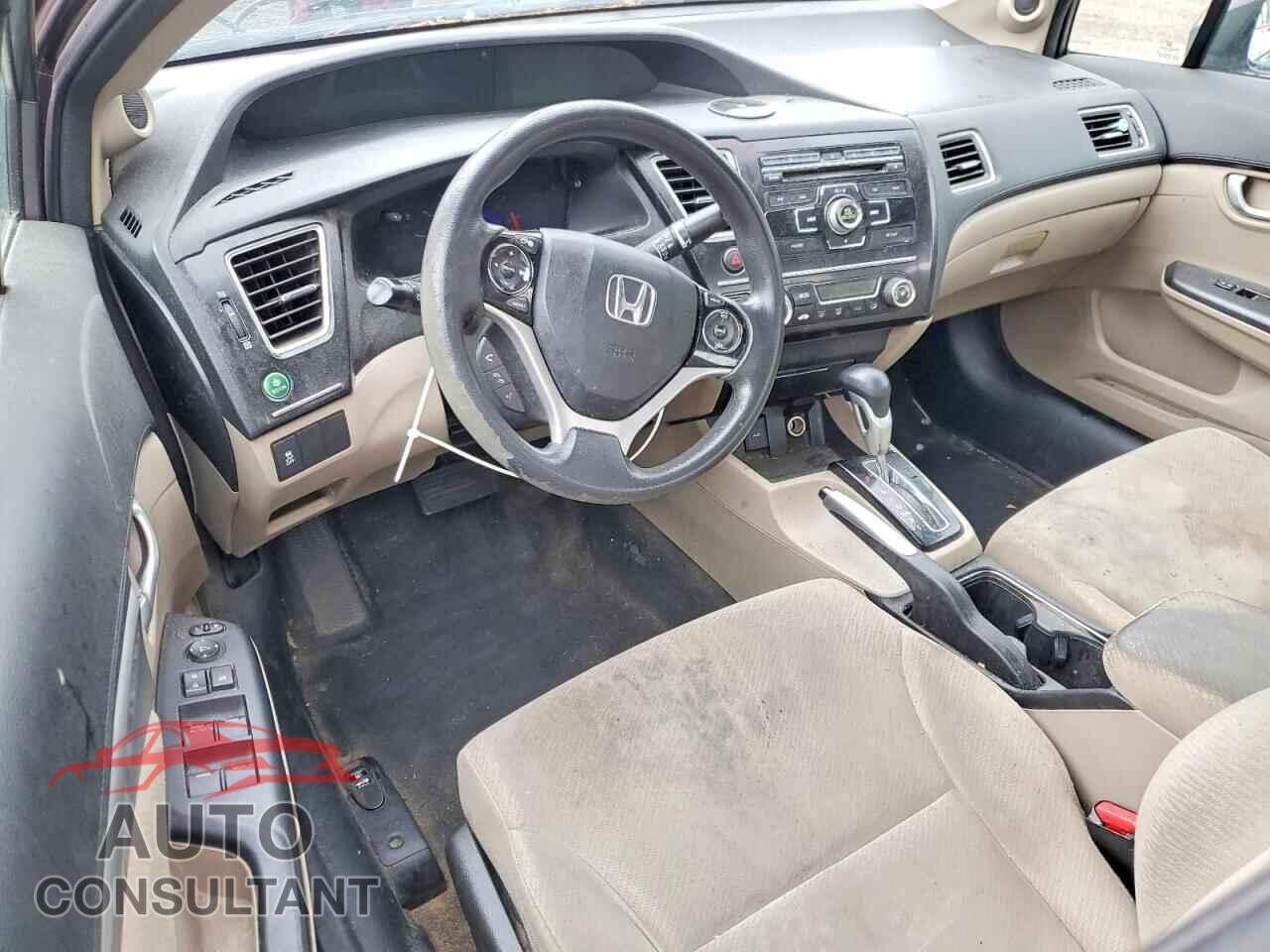 HONDA CIVIC 2013 - 19XFB2F88DE235899