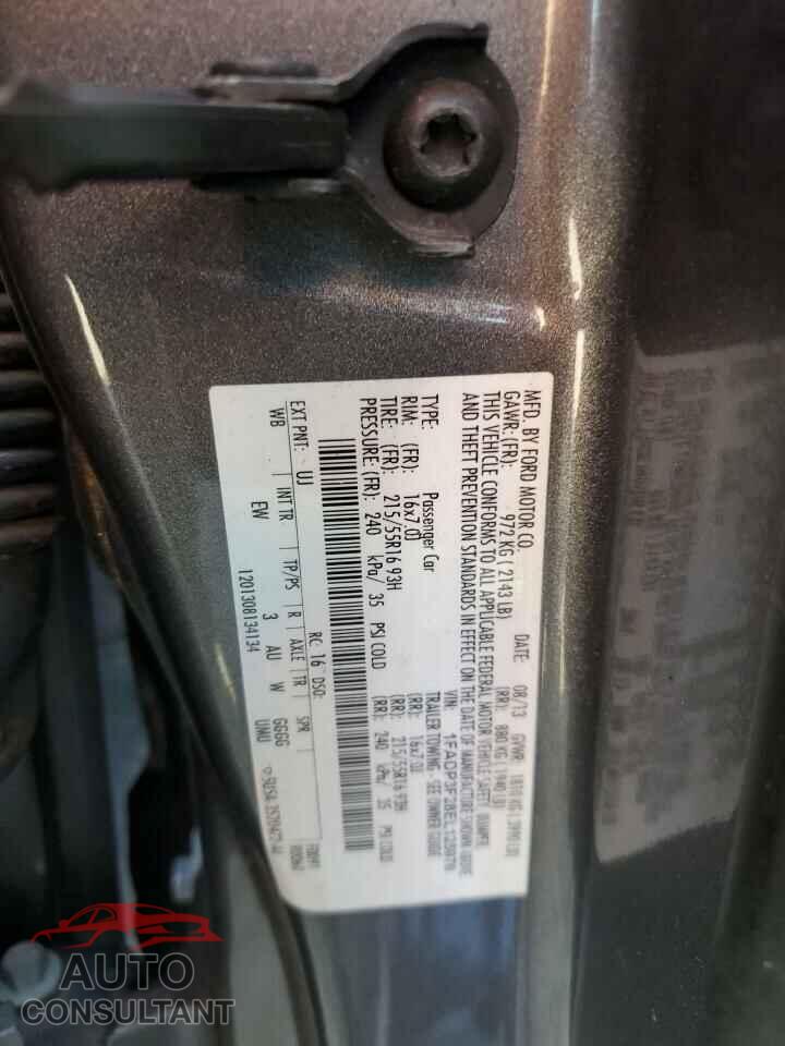 FORD FOCUS 2014 - 1FADP3F28EL125976