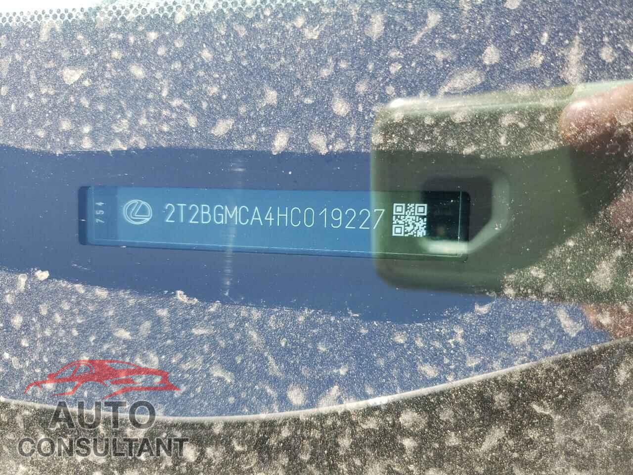 LEXUS RX450 2017 - 2T2BGMCA4HC019227