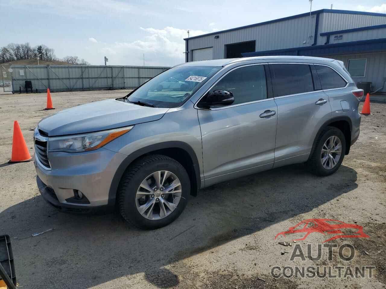 TOYOTA HIGHLANDER 2015 - 5TDJKRFH7FS176016