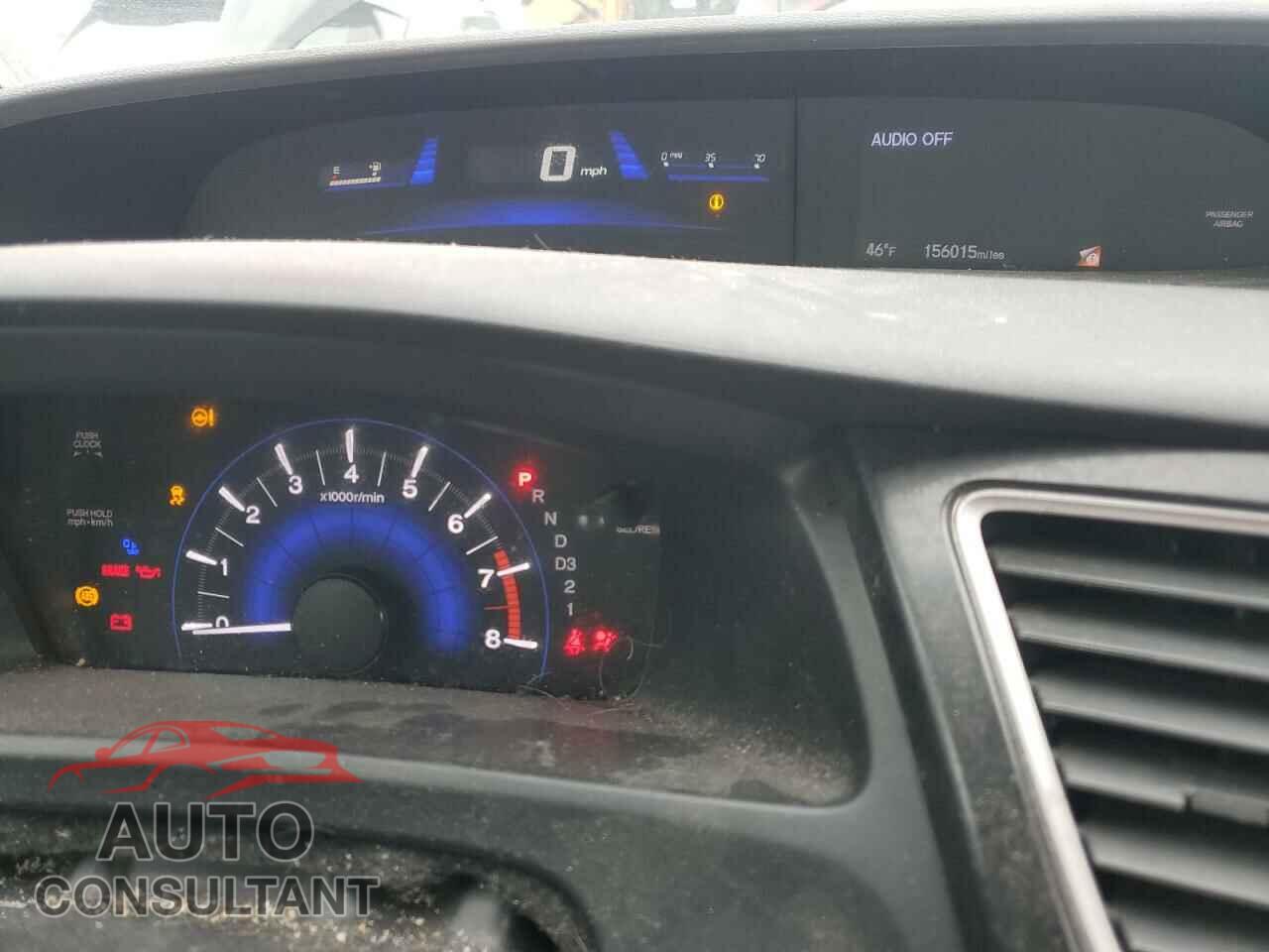 HONDA CIVIC 2013 - 19XFB2F52DE006530