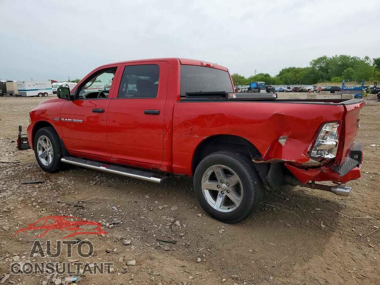 DODGE RAM 1500 2012 - 1C6RD7KT9CS144559