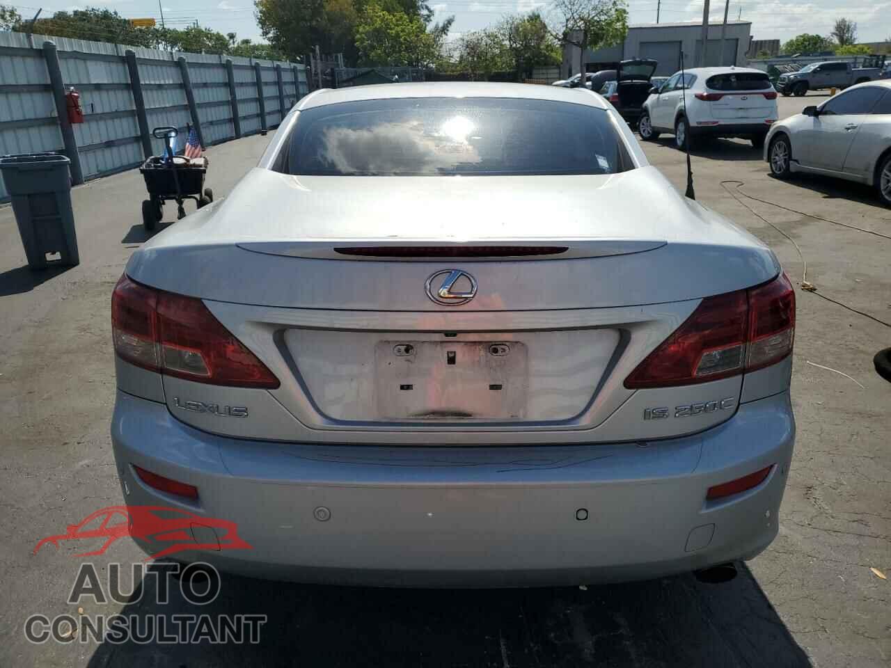 LEXUS IS 2010 - JTHFF2C20A2506434