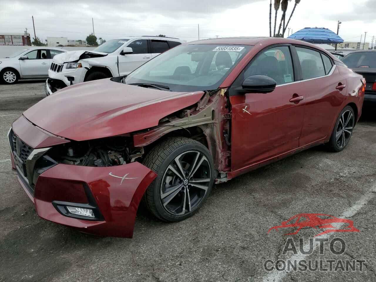 NISSAN SENTRA 2020 - 3N1AB8DV5LY302271