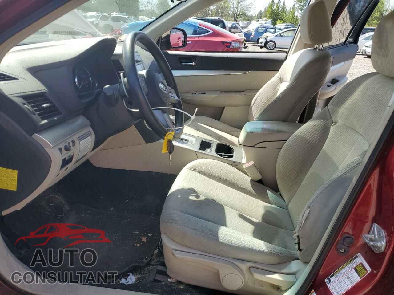 SUBARU OUTBACK 2011 - 4S4BRBAC3B3310031