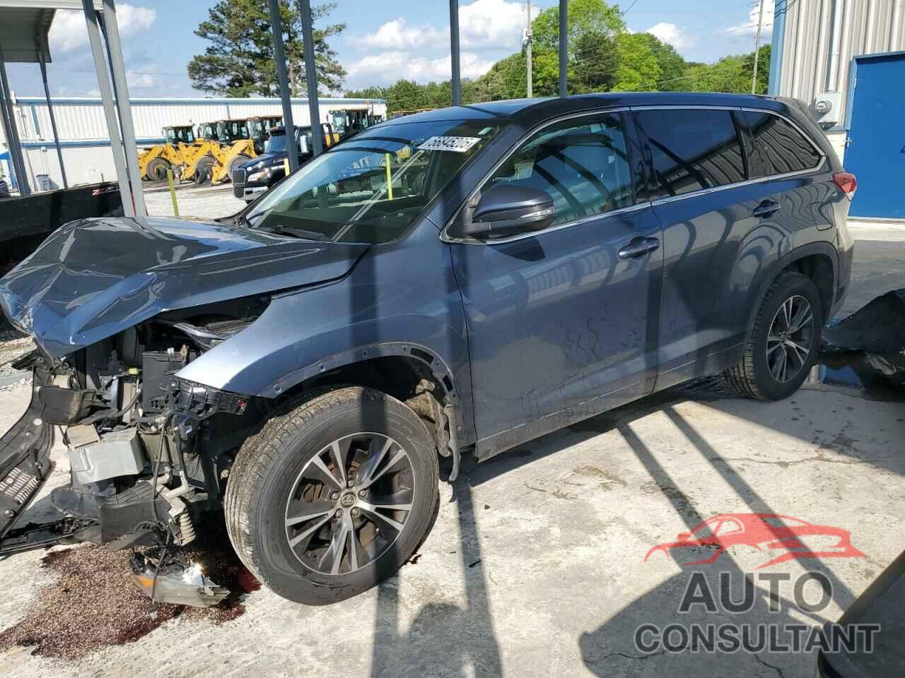 TOYOTA HIGHLANDER 2018 - 5TDZZRFH8JS235257
