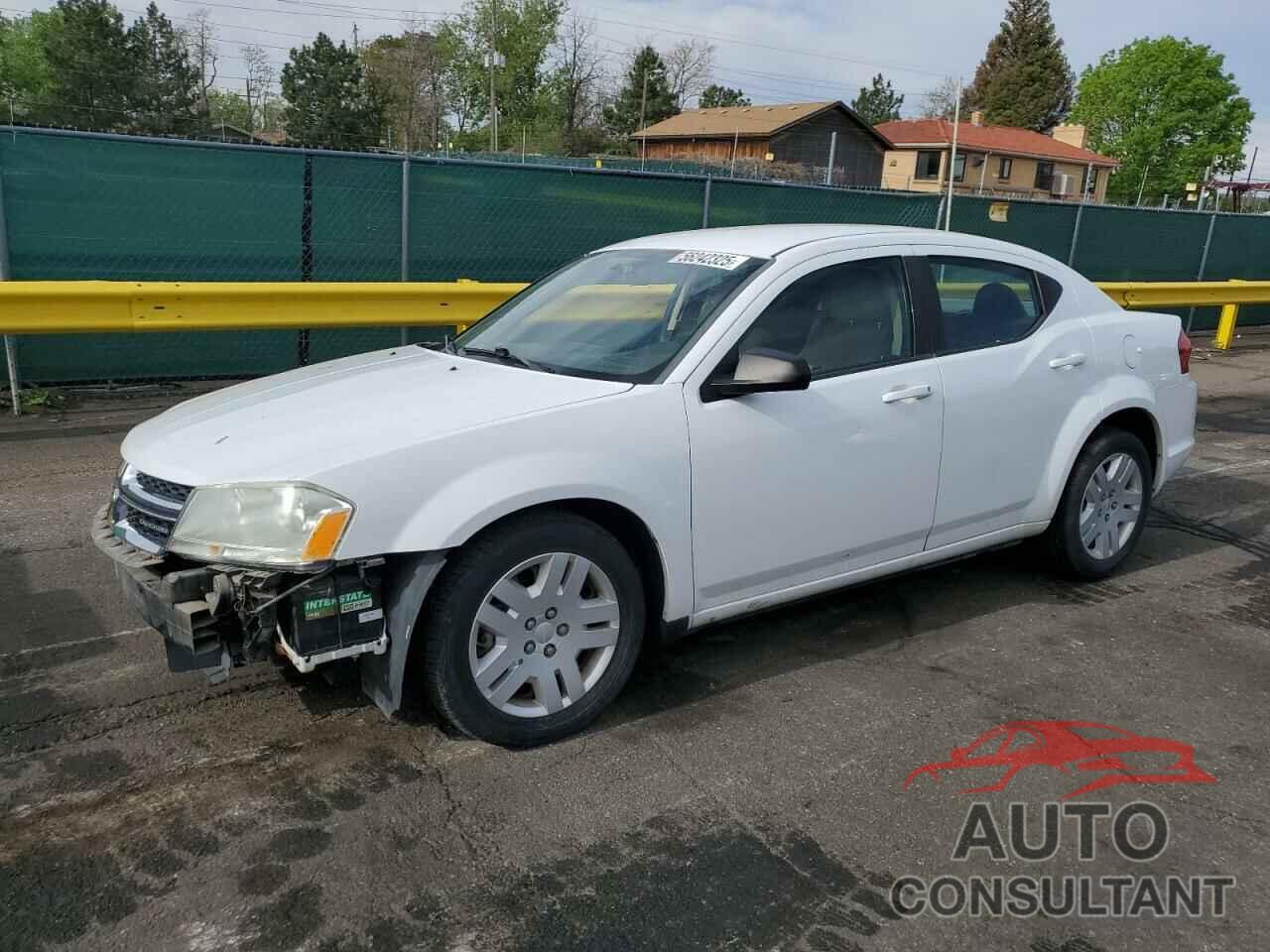 DODGE AVENGER 2012 - 1C3CDZAB0CN174426