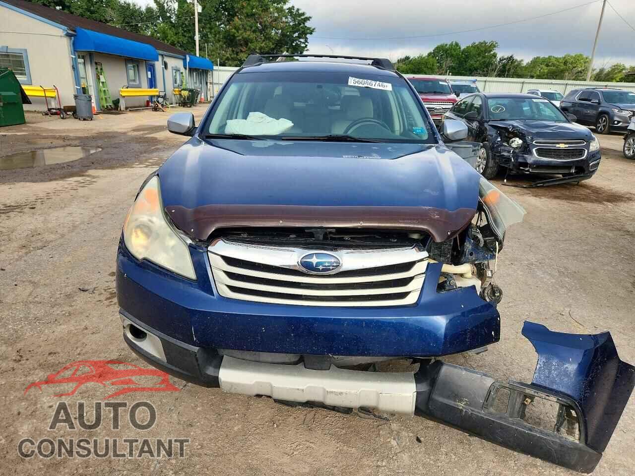 SUBARU OUTBACK 2011 - 4S4BRCCC4B3341825