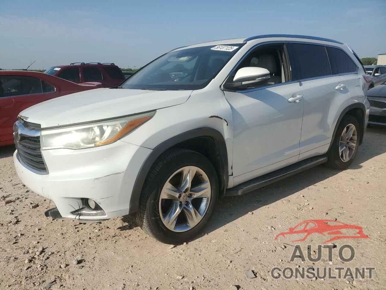 TOYOTA HIGHLANDER 2015 - 5TDYKRFH0FS059487