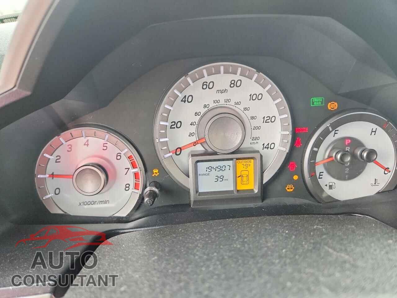 HONDA PILOT 2012 - 5FNYF4H59CB033044