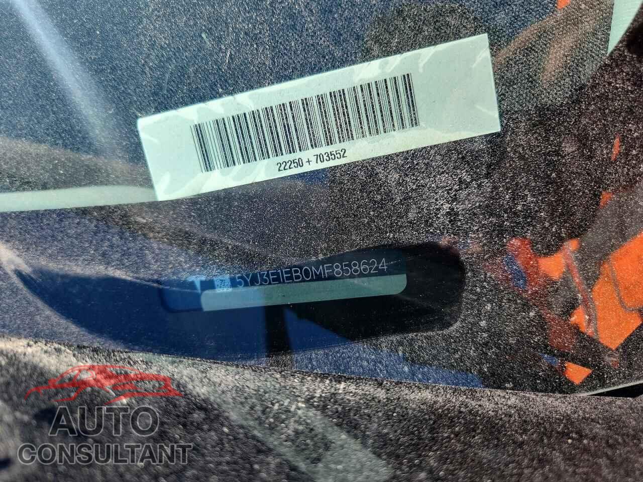 TESLA MODEL 3 2021 - 5YJ3E1EB0MF858624