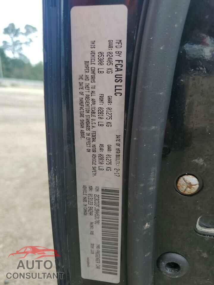 DODGE CHALLENGER 2017 - 2C3CDZFJ9HH531781