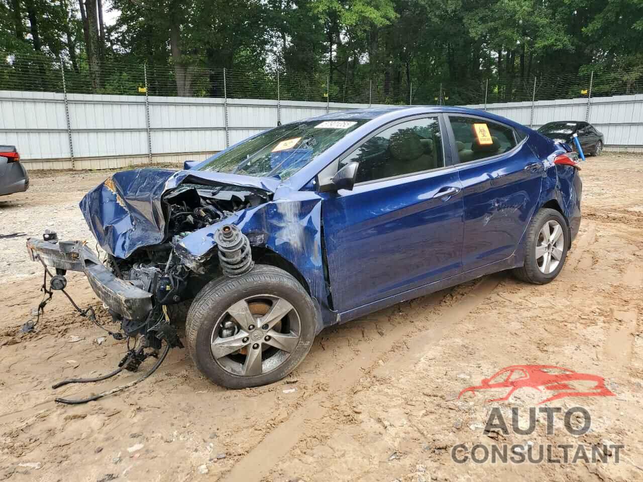 HYUNDAI ELANTRA 2013 - KMHDH4AE2DU552816