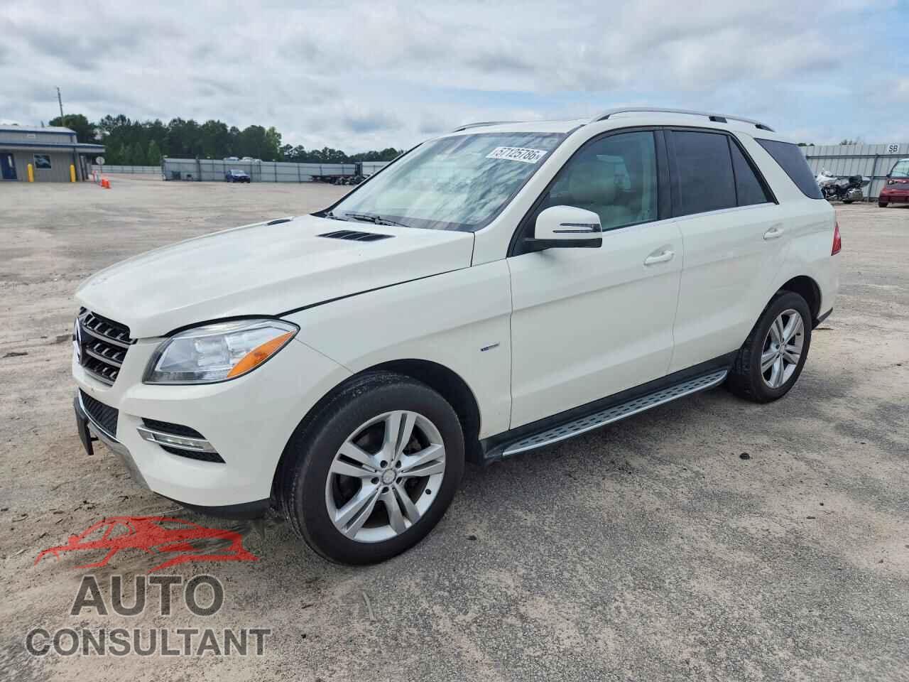 MERCEDES-BENZ M-CLASS 2012 - 4JGDA5HB0CA043166