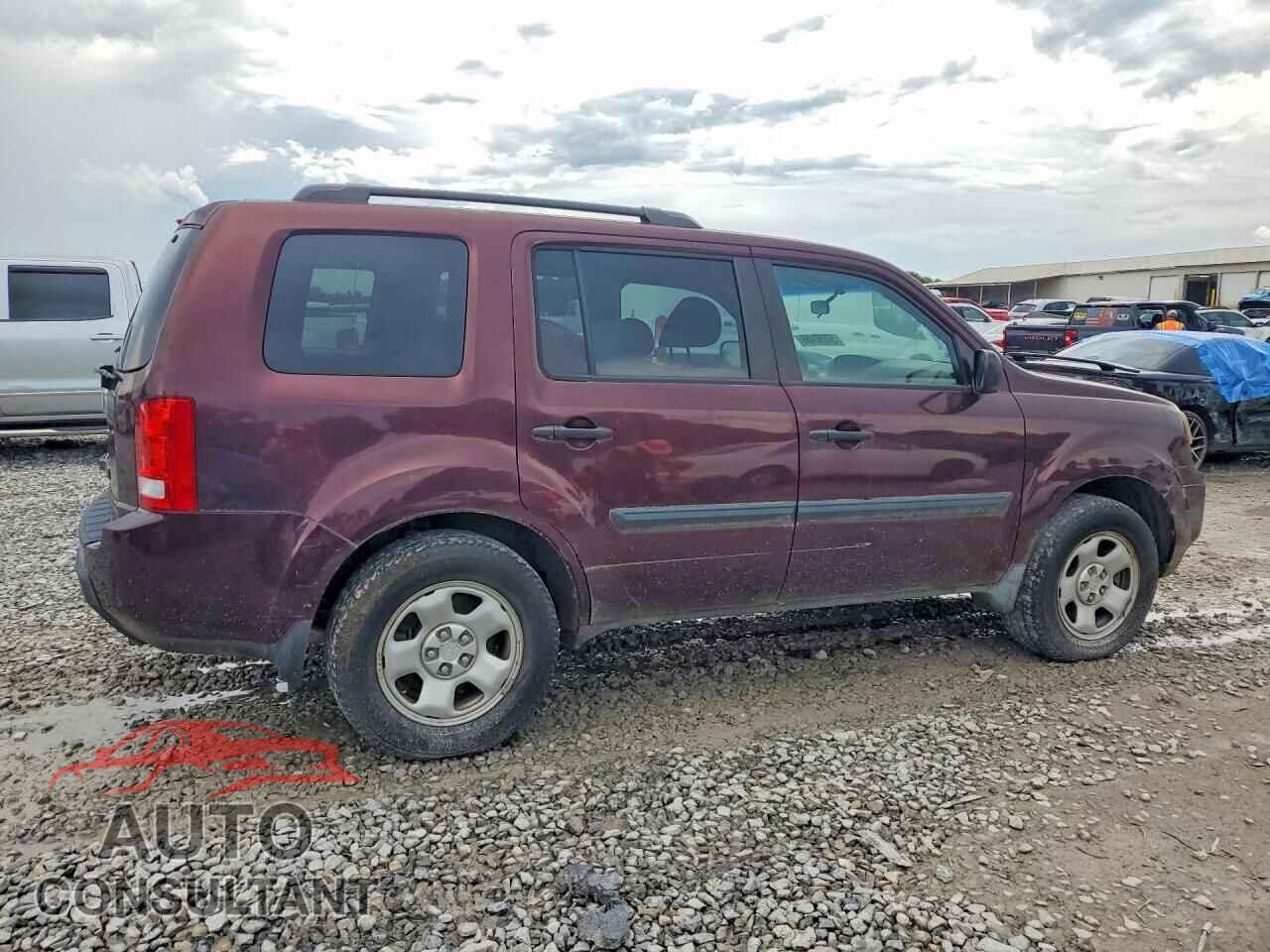 HONDA PILOT 2010 - 5FNYF3H26AB010589
