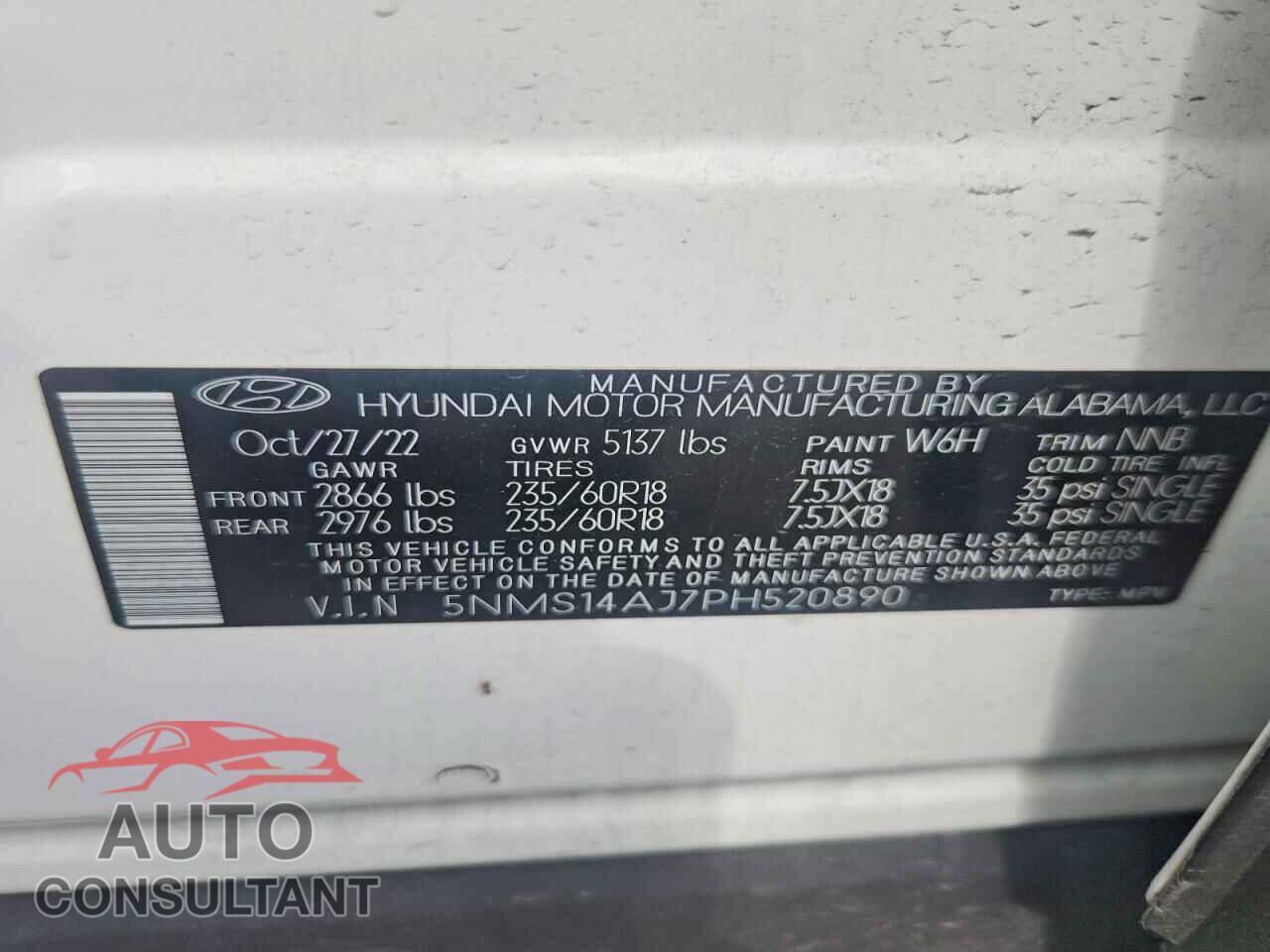 HYUNDAI SANTA FE 2023 - 5NMS14AJ7PH520890