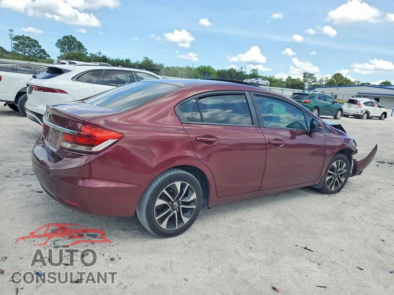 HONDA CIVIC 2013 - 2HGFB2E51DH017154