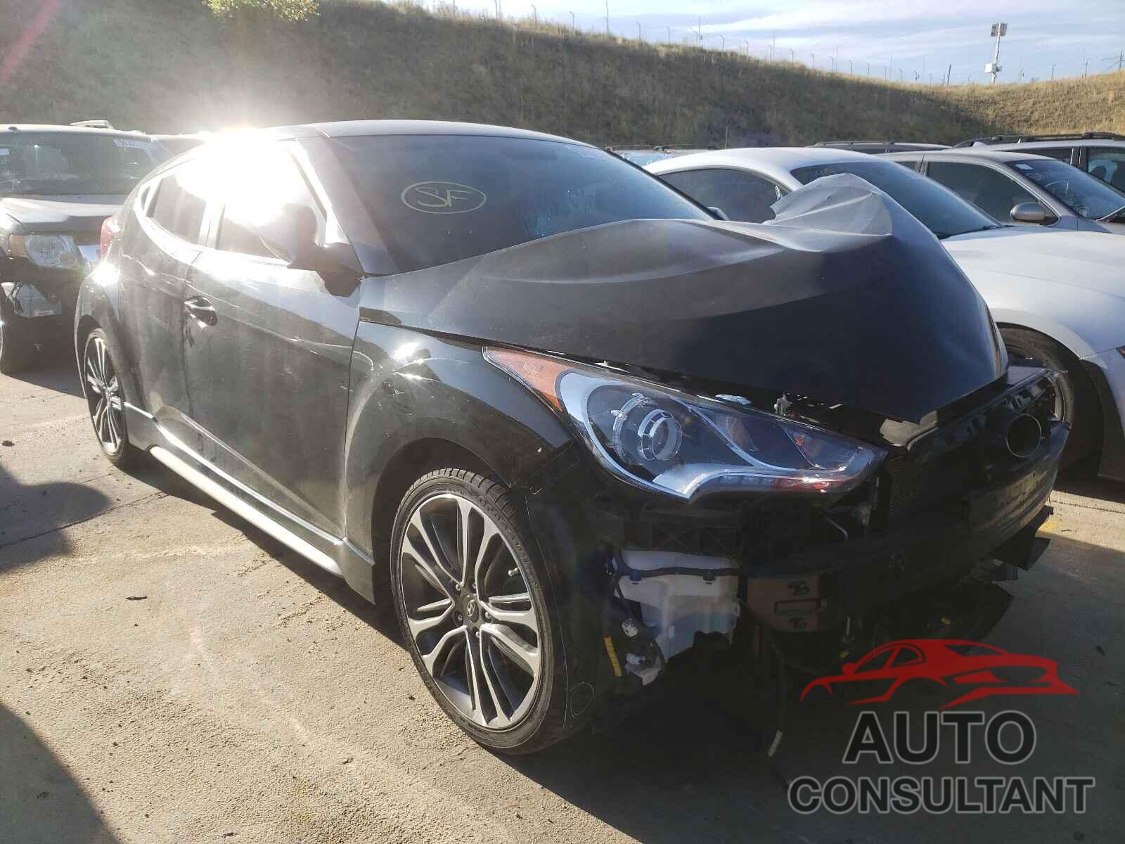 HYUNDAI VELOSTER 2017 - KMHTC6AE0HU315978