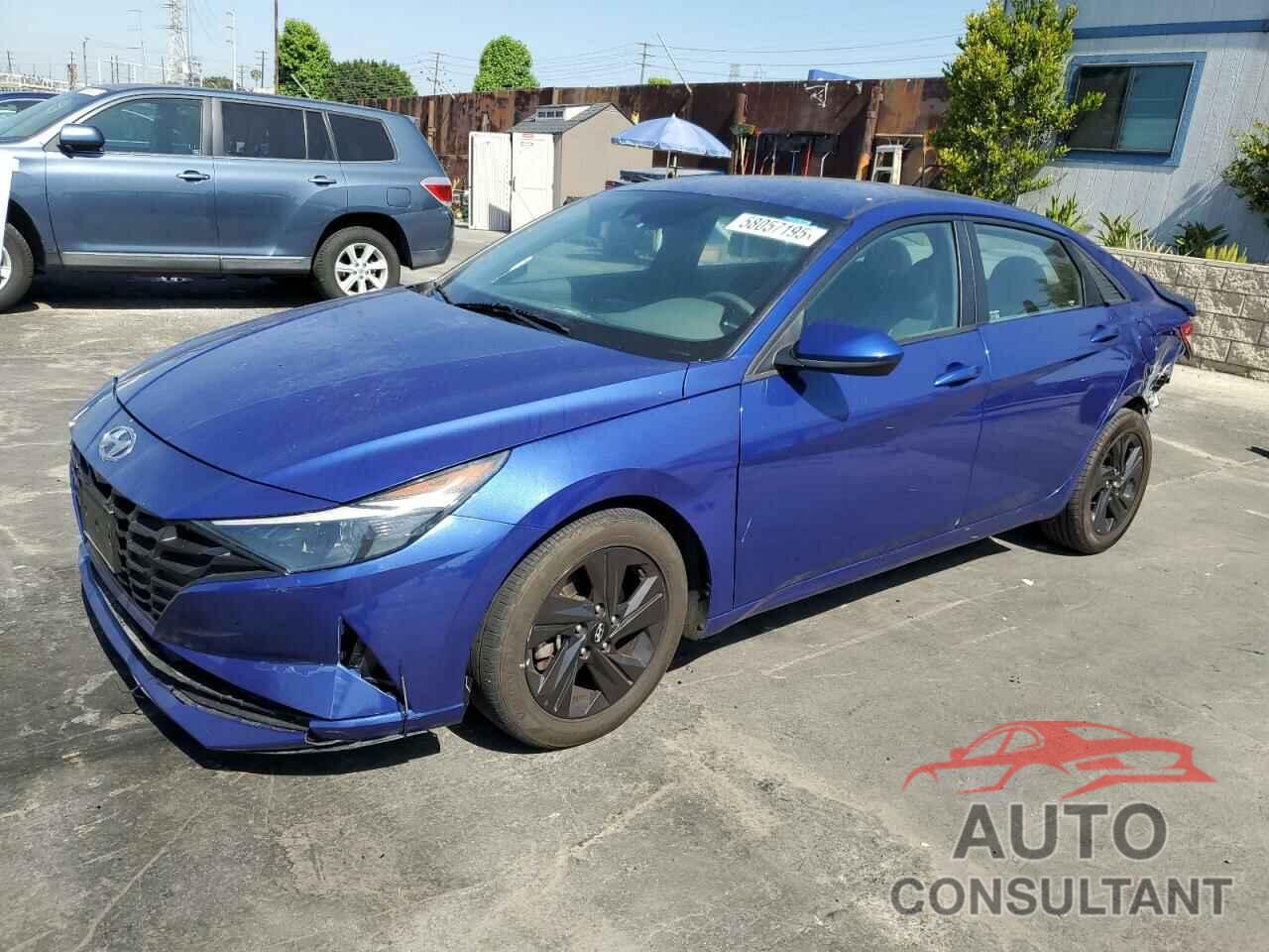 HYUNDAI ELANTRA 2021 - 5NPLM4AGXMH053012