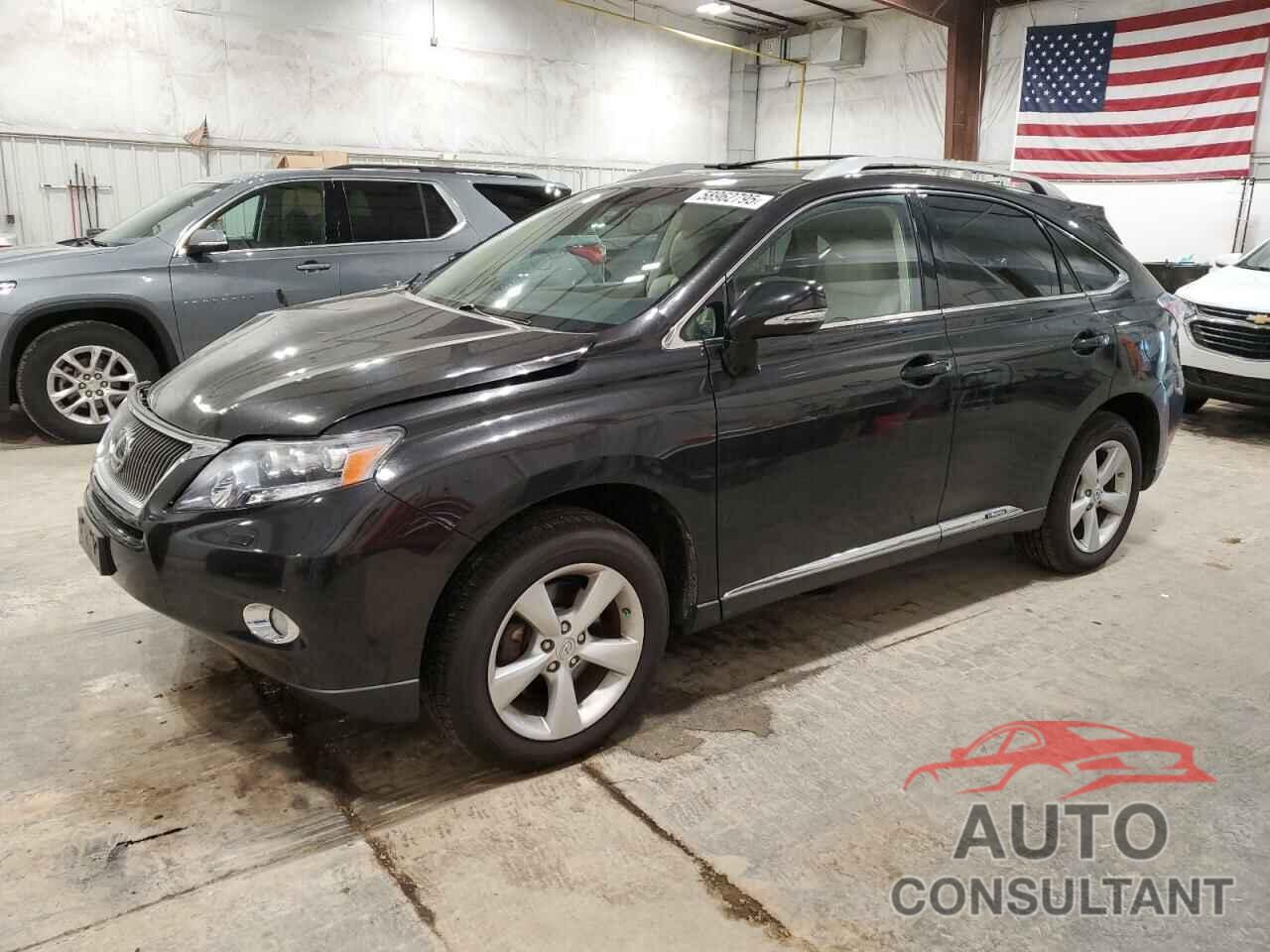 LEXUS RX450 2012 - JTJBC1BA7C2435423