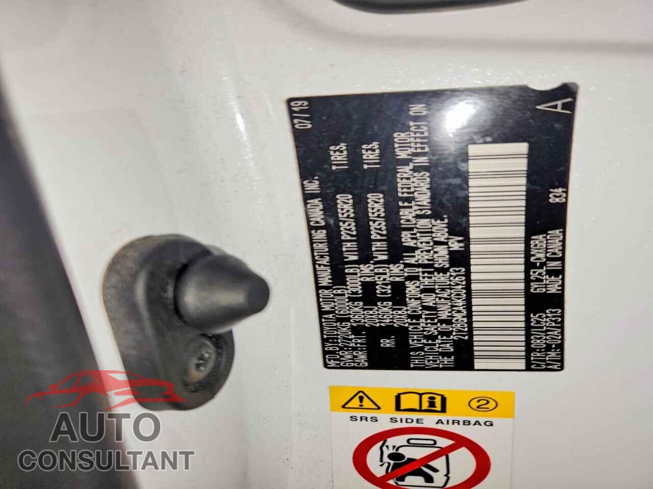 LEXUS RX450 2019 - 2T2BGMCA4KC042613