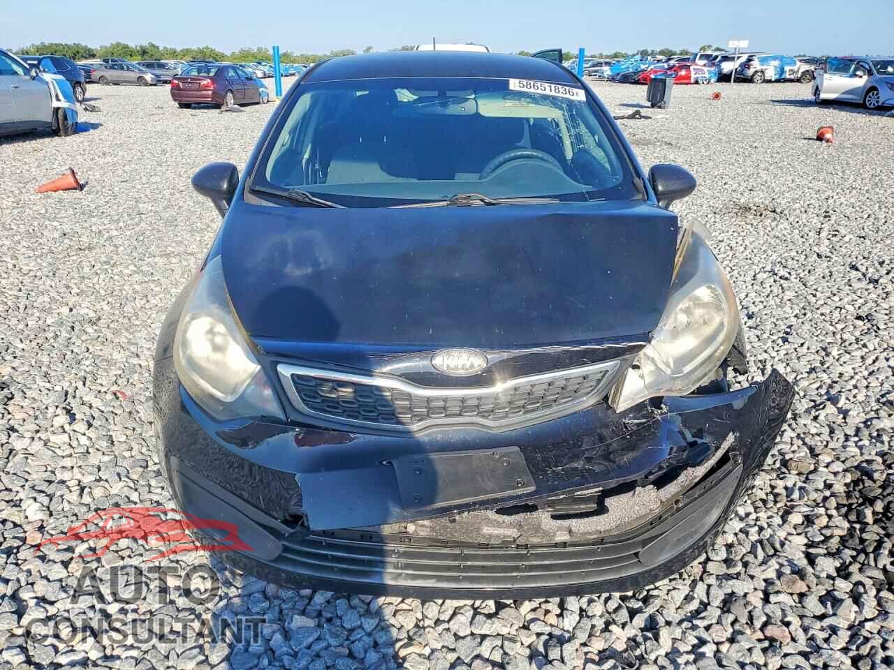 KIA RIO 2012 - KNADN4A30C6075704