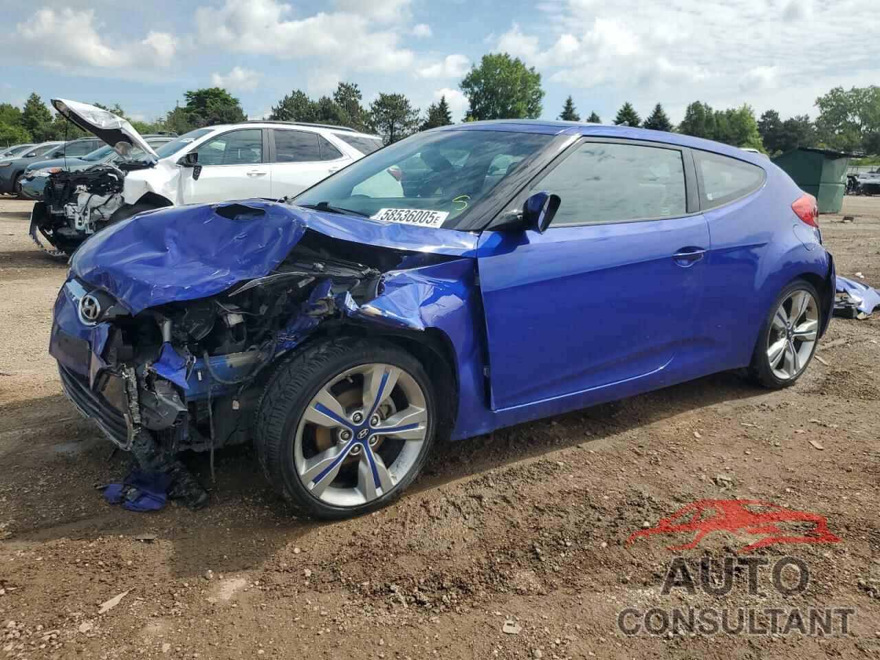 HYUNDAI VELOSTER 2012 - KMHTC6AD7CU031425