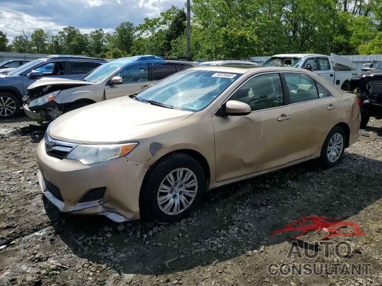 TOYOTA CAMRY 2012 - 4T4BF1FK0CR192721