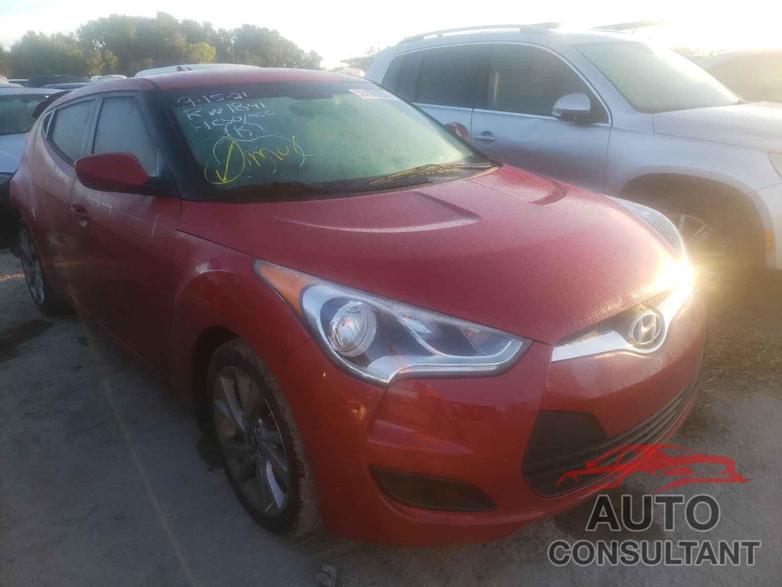 HYUNDAI VELOSTER 2016 - KMHTC6AD9GU295008