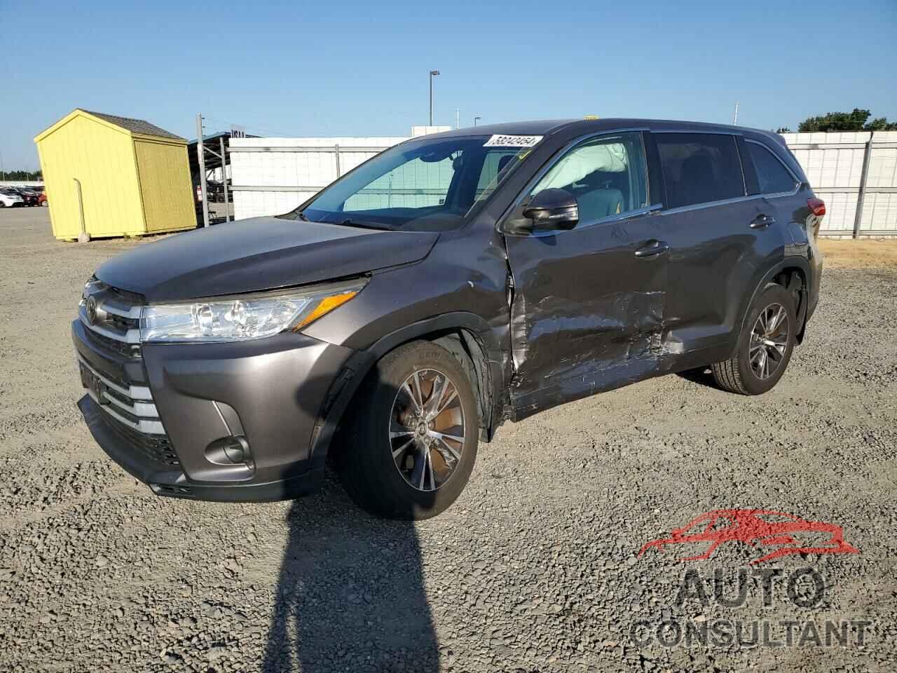 TOYOTA HIGHLANDER 2017 - 5TDZARFH7HS023533