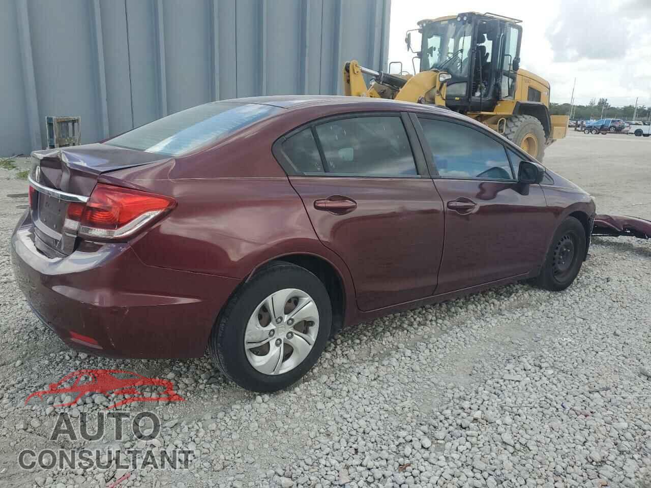 HONDA CIVIC 2014 - 19XFB2F5XEE017986
