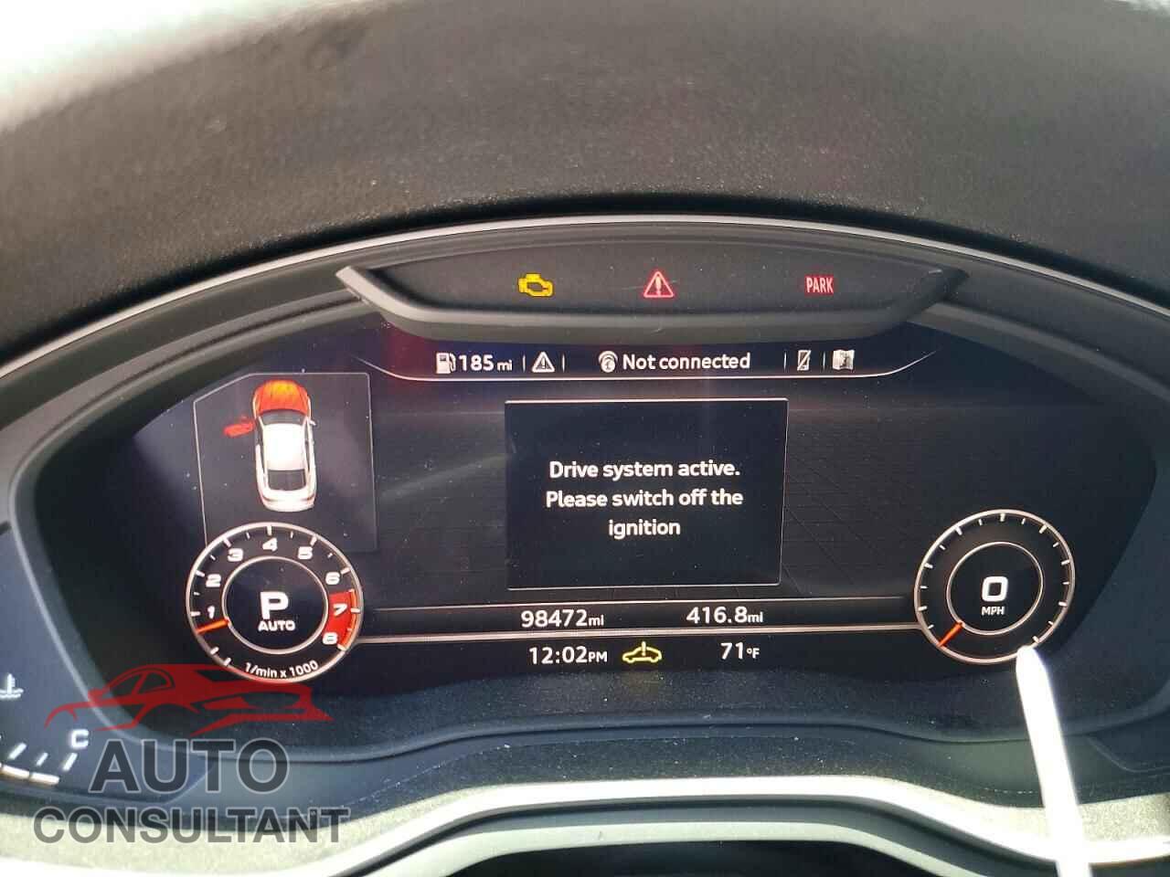 AUDI S5/RS5 2018 - WAUC4CF54JA136422