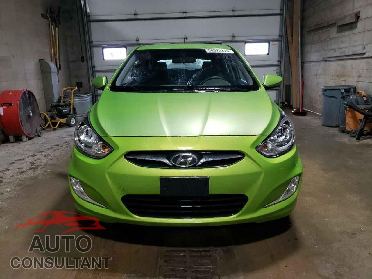 HYUNDAI ACCENT 2012 - KMHCU5AE3CU030417