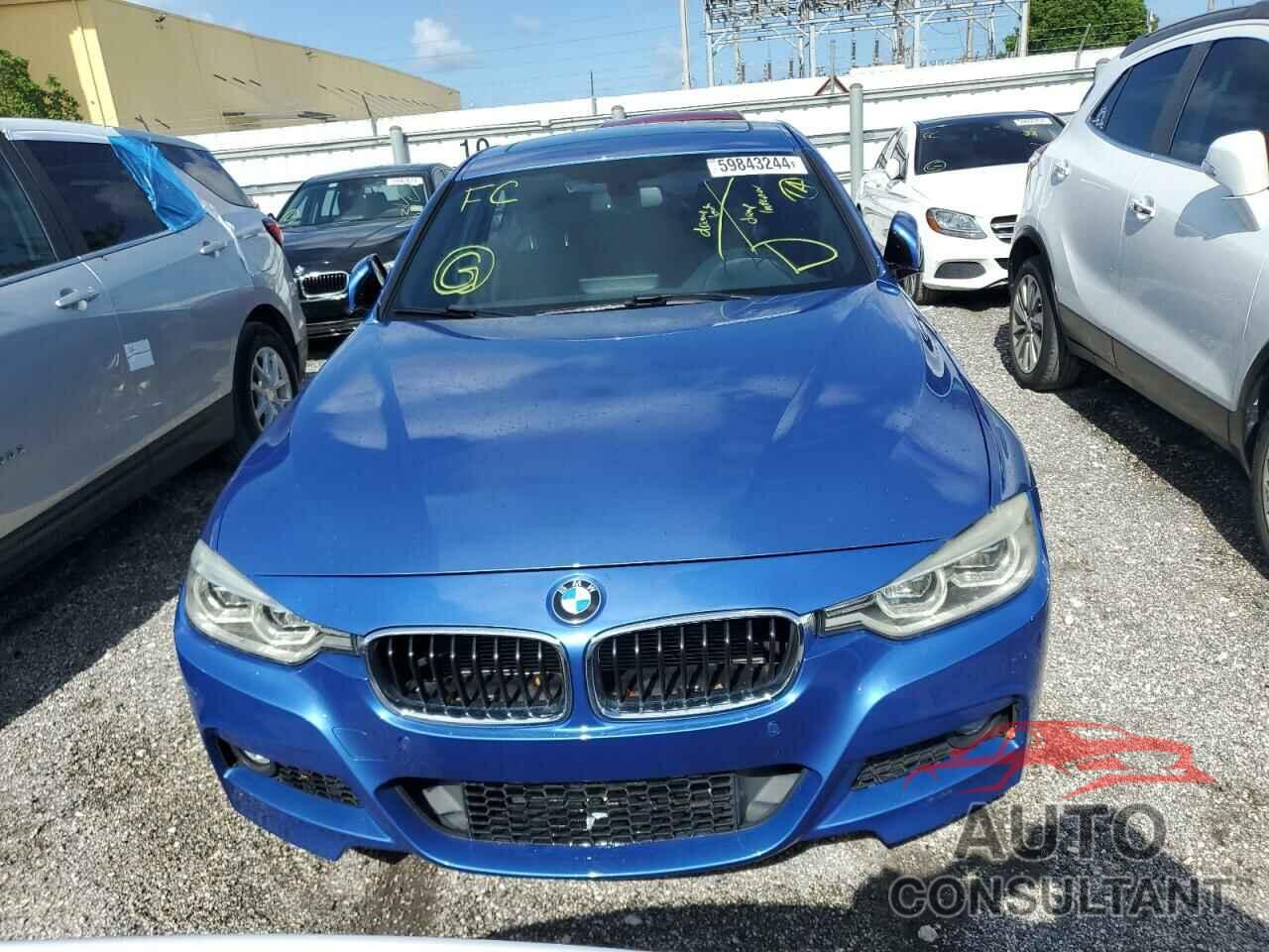 BMW 3 SERIES 2016 - WBA8E9G5XGNT86771