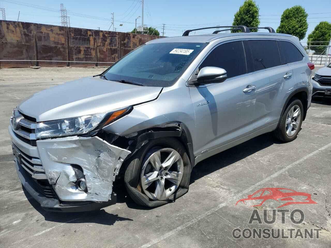 TOYOTA HIGHLANDER 2017 - 5TDDGRFH7HS027591