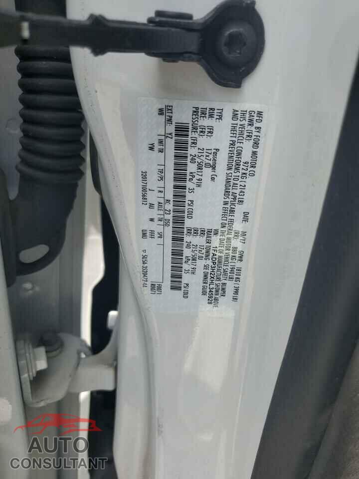 FORD FOCUS 2017 - 1FADP3H2XHL345928