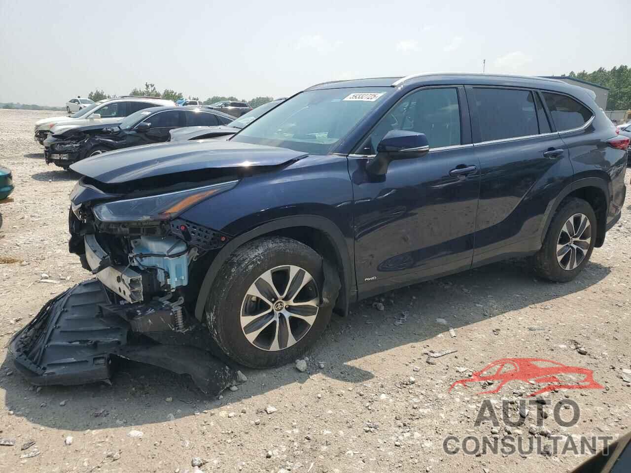TOYOTA HIGHLANDER 2023 - 5TDKBRCH7PS114335