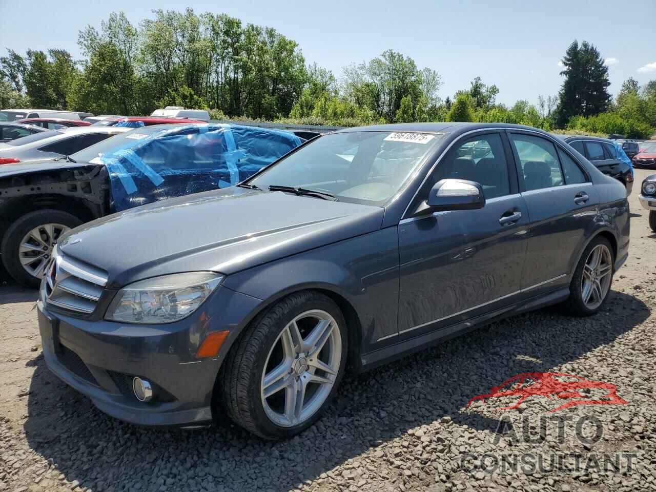 MERCEDES-BENZ C-CLASS 2009 - WDDGF54X89R079790
